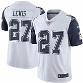 Nike Men & Women & Youth Cowboys 27 Jourdan Lewis White Color Rush Limited Jersey,baseball caps,new era cap wholesale,wholesale hats